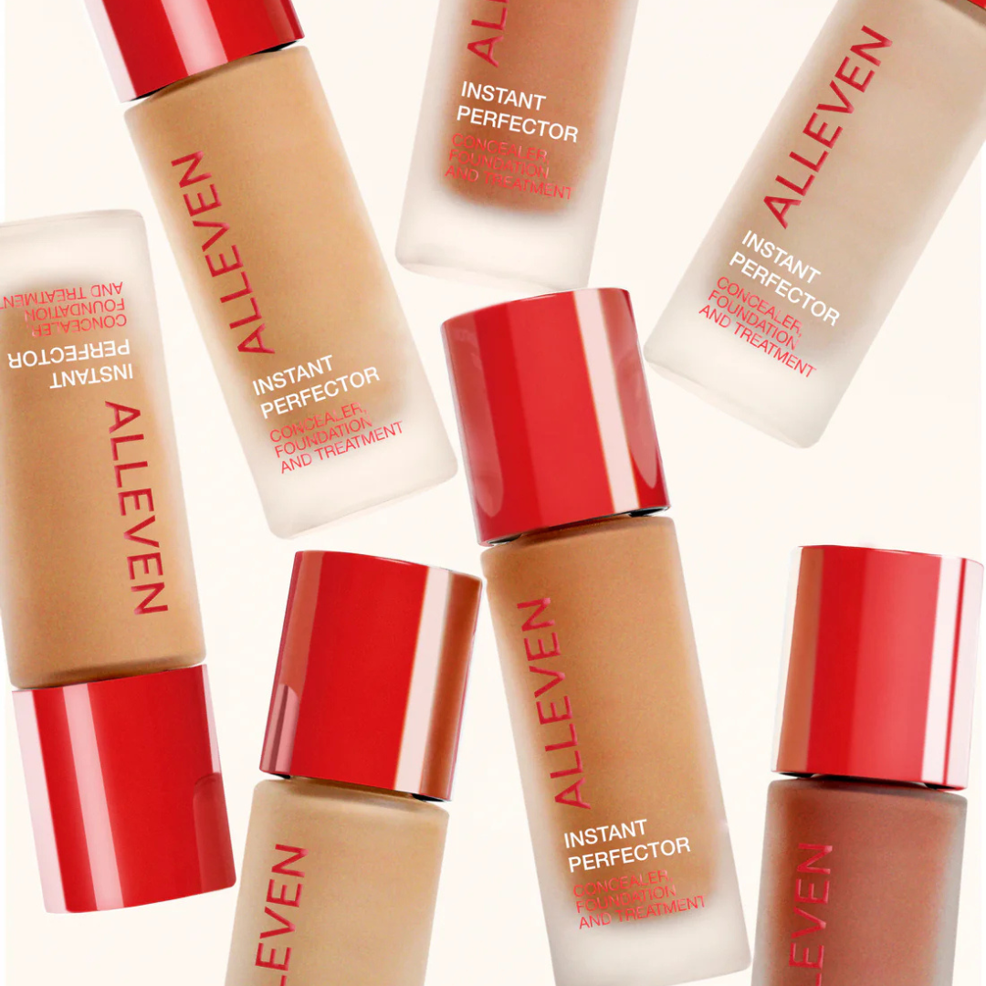 ALLEVEN - skystas makiažo pagrindas ir maskuoklis viename - Instant Perfector (2)